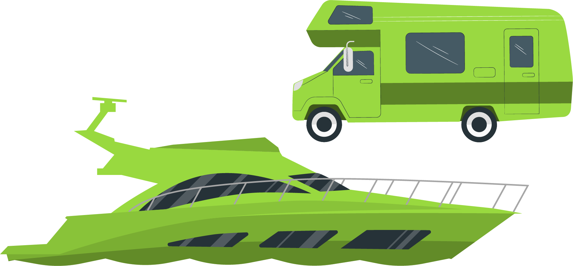 Yach/caravans services